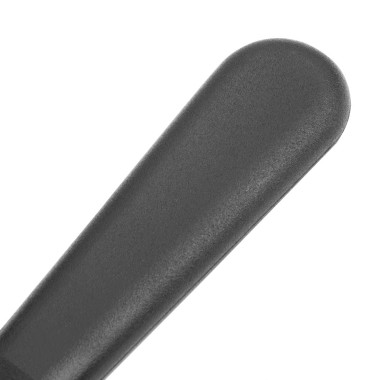Couteau spatule à lame droite noir 100mm - Hygiplas