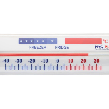 Thermomètre pour réfrigérateur et congélateur - Hygiplas