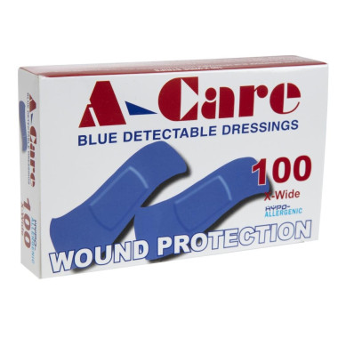 Pansements bleus standards (Lot de 100) - AERO