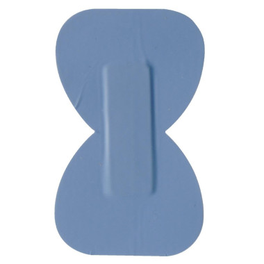 Pansements bout des doigts bleus standards (Lot de 50) - AERO