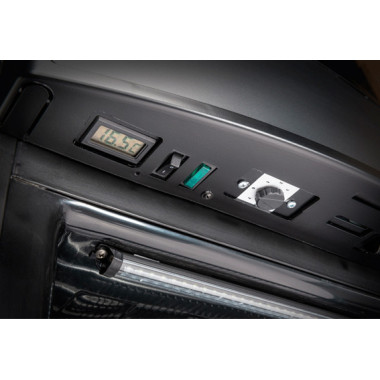 Congélateur 300L porte vitrée avec éclairage LED et serrure - TNG 390 CB - Cool Head  au meilleur prix sur Restock CHR