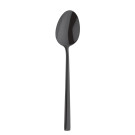 Cuillères à dessert Metropole PVD noires (lot de 12) - AMEFA