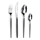 Fourchettes de table noires Soprano (lot de 12) - AMEFA