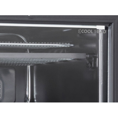 Congélateur 300L porte vitrée avec éclairage LED et serrure - TNG 390 CB - Cool Head  au meilleur prix sur Restock CHR