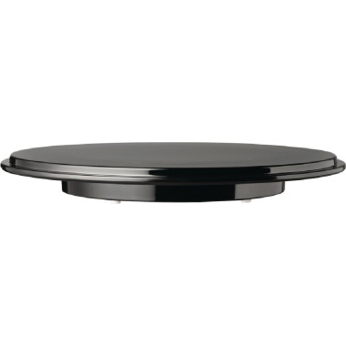 Plat à gâteau en mélamine Pure noir - APS