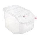 Boîte à ingrédients transparente 50L - 565 x 340 x 400 mm - ARAVEN