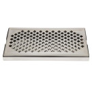 Bac récepteur de bar inox - 300 x 150 x 23 mm - BEAUMONT