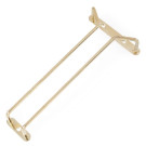 Support verres à pied en laiton poli 255mm - 115 x 255 x 36 mm - BEAUMONT