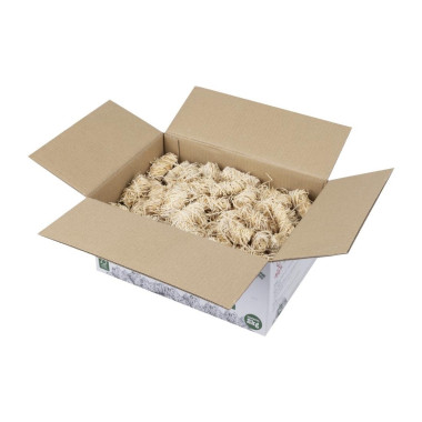 Allume-feu en laine de bois naturel Woodies 2Kg - 330 x 230 x 150 mm - BIG K