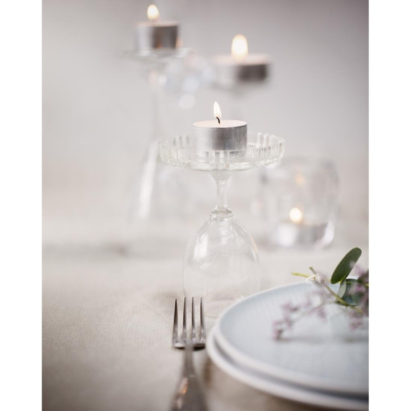 Bougies chauffe-plat professionnelles 8 heures (lot de 90) - 235 x 375 x 65 mm - BOLSIUS