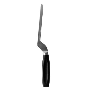 Couteau à fromage à pâte molle manche noir 140 mm - BOSKA