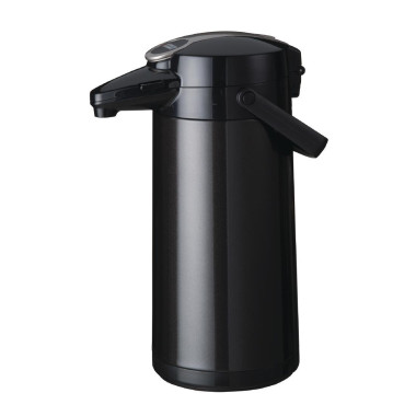 Pichet à pompe Bravilor Furento 2,2L noir métallisé - BRAVILOR BONAMAT