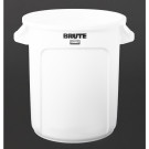 Collecteur Rubbermaid blanc 37,9L - BRUTE