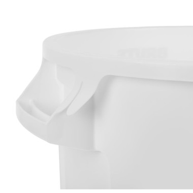 Collecteur Rubbermaid blanc 37,9L - BRUTE