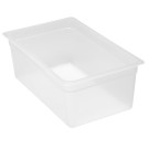 Bac en polypropylène translucide GN 1/1 profondeur 200mm - CAMBRO