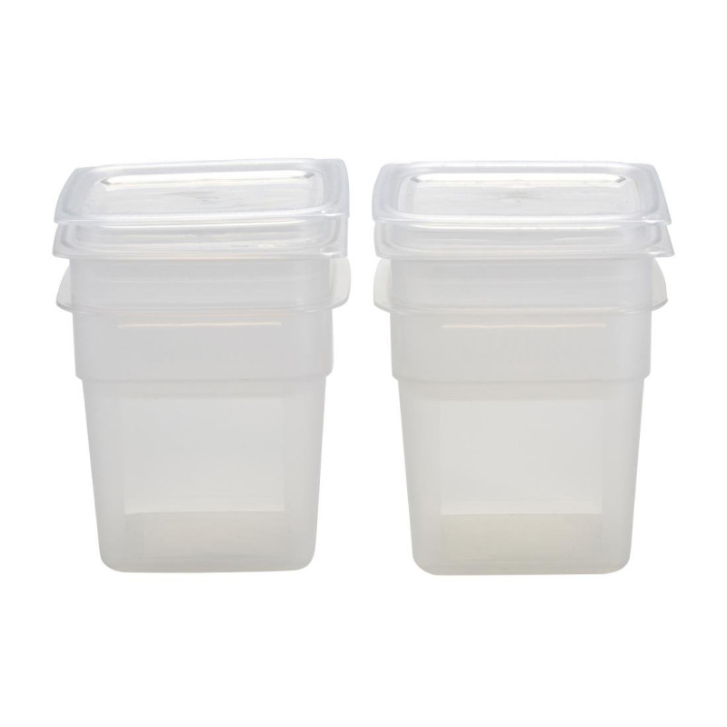 Boîte de stockage FreshPro CamSquares 946ml - 95 x 95 x 90 mm - CAMBRO