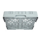 Casier de base standard Camrack gris 50 cm - 500 x 500 x 101 mm - CAMBRO