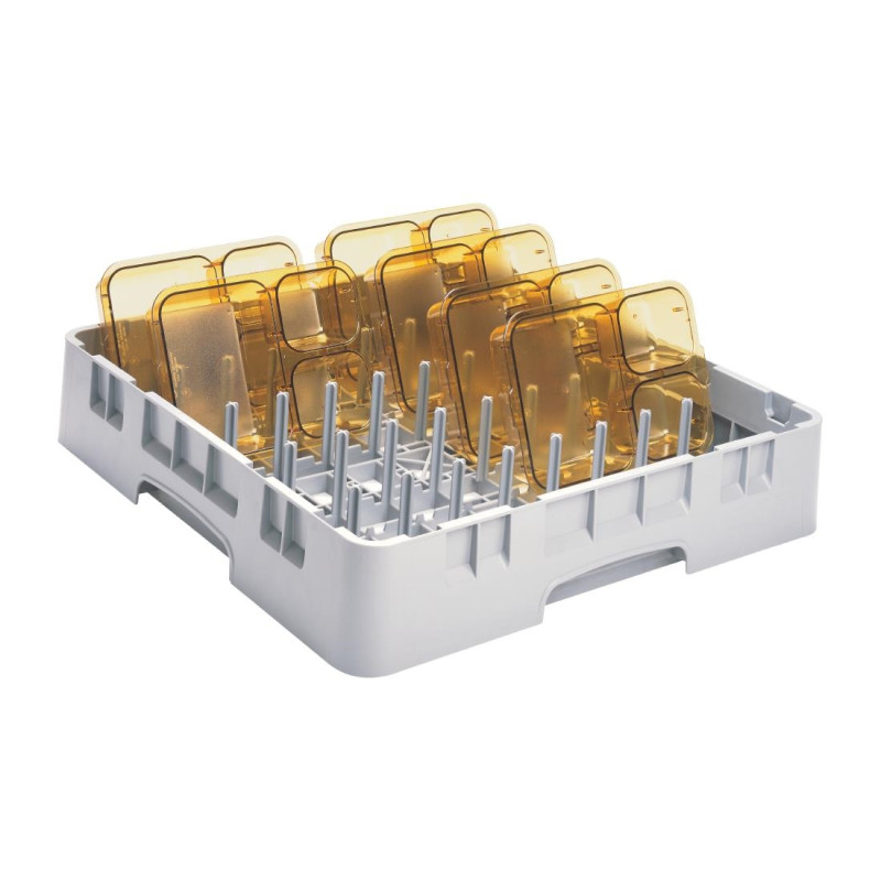 Casier à plots pour assiettes et bols - 500 x 500 x 101 mm - CAMBRO
