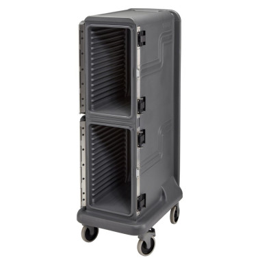 Grand chariot Pro Cart Ultra froid/froid 2 portes anthracite - 863 x 556 x 1501 mm - CAMBRO