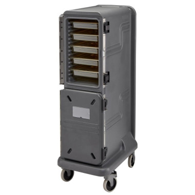 Grand chariot Pro Cart Ultra froid/froid 2 portes anthracite - 863 x 556 x 1501 mm - CAMBRO