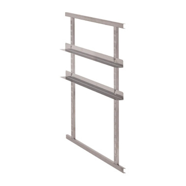 Lot de 1 glissières inox pour DW585 - 580 x 600 x 30 mm - CAMBRO