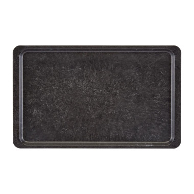 Plateau lisse en polyester Versa anthracite - CAMBRO