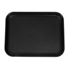 Plateau rectangulaire antidérapant en fibre de verre EpicTread noir 350mm - 350 x 270 x 21 mm - CAMBRO