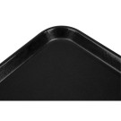 Plateau rectangulaire antidérapant en fibre de verre EpicTread noir 350mm - 350 x 270 x 21 mm - CAMBRO