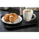 Plateau rectangulaire antidérapant en fibre de verre EpicTread noir 350mm - 350 x 270 x 21 mm - CAMBRO