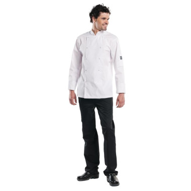 Pantalon de cuisine ample mixte Baggy noir M - CHAUD DEVANT
