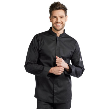 Veste de cuisine Sabor noire 3XL - CHAUD DEVANT