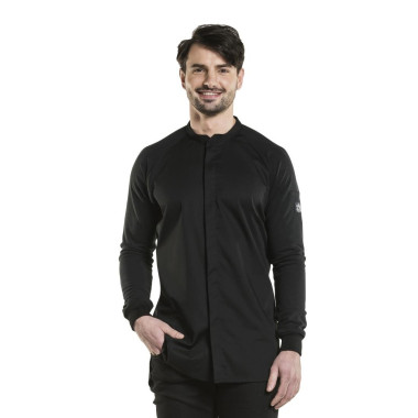 Veste de cuisine homme noire Fratello UFX taille XL - 300 x 20 x 400 mm - CHAUD DEVANT