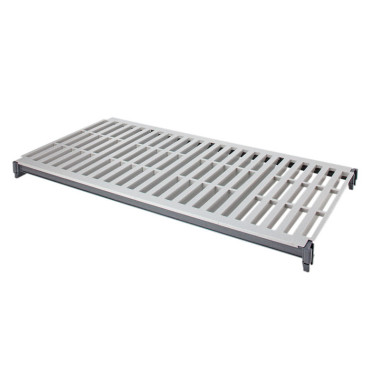 Kit 4 étagères à claire-voie Basics - 460 x 1070 mm - Graphite Brossé - Cambro  au meilleur prix sur Restock CHR