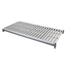 Kit étagère pleine Basics - 610 x 1530 mm - Graphite Brossé - Cambro  au meilleur prix sur Restock CHR