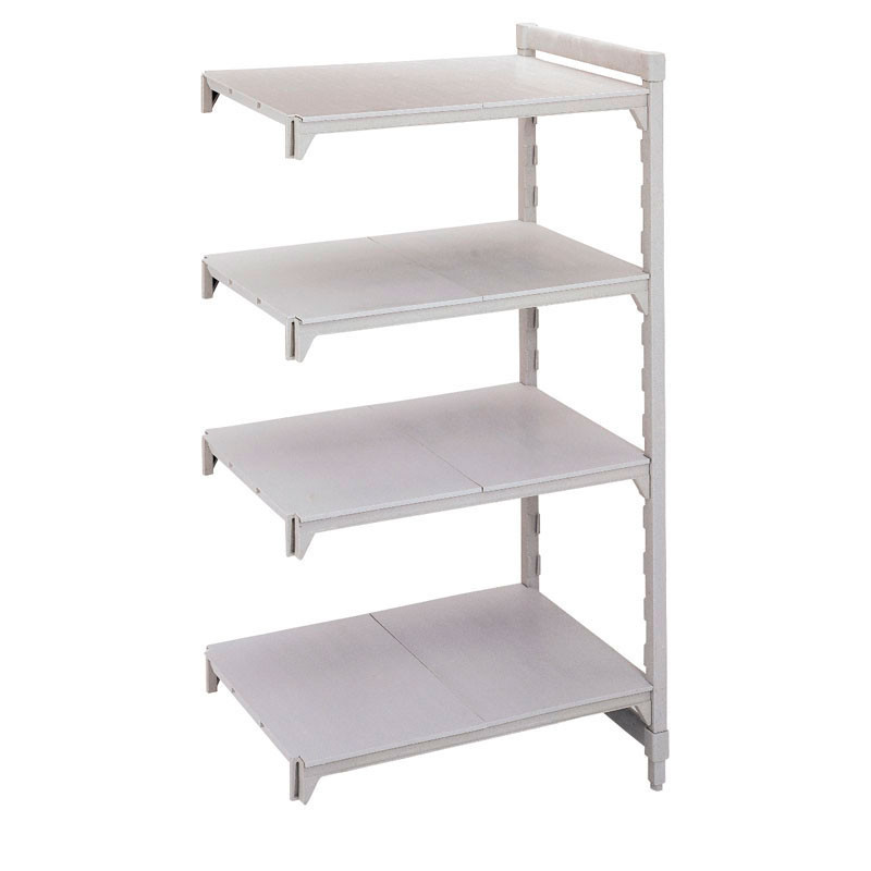 Etagère Premium 4ét. pleines 400x635x1800 mm - Blanc moucheté - Cambro  au meilleur prix sur Restock CHR