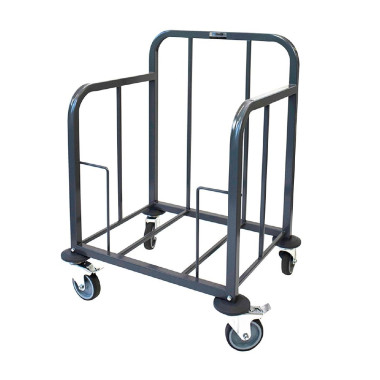 Chariot porte-plateaux en acier pour 100 plateaux - 625 x 495 x 840 mm - CRAVEN