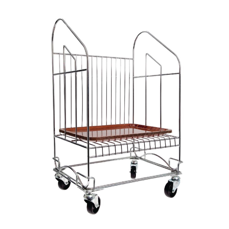 Socle rouleur pour support plateaux - 521 x 401 x 142 mm - CRAVEN