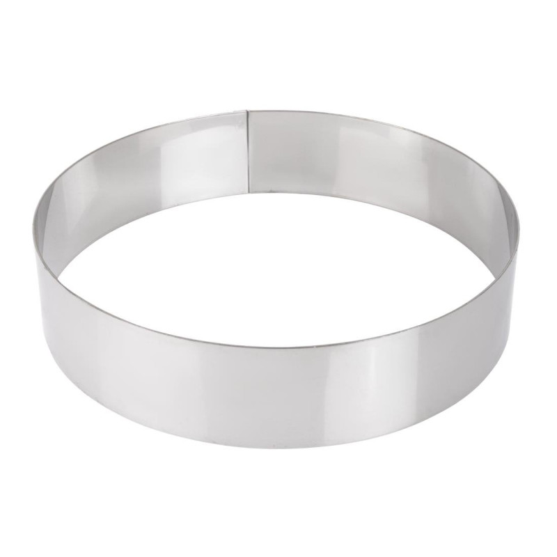 Cercle à mousse inox - Ref GM376 - DE BUYER