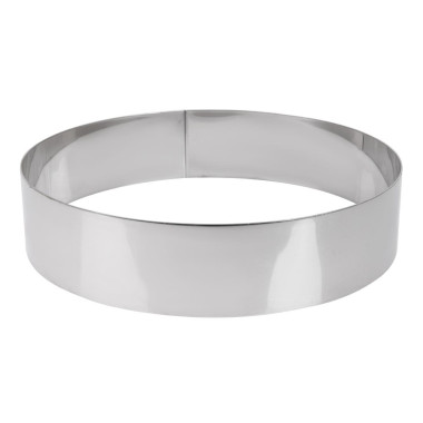 Cercle à mousse inox - Ref GM376 - DE BUYER
