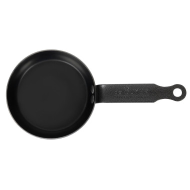 Poêle à blinis en tôle d¿acier bleuie 12 cm - DE BUYER