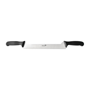 Couteau à fromage 2 mains manches décalés surmoulés Deglon 40cm - DEGLON SABATIER