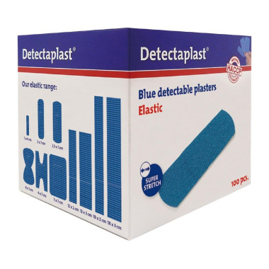 Pansements élastiques (lot de 100) - DETECTAPLAST