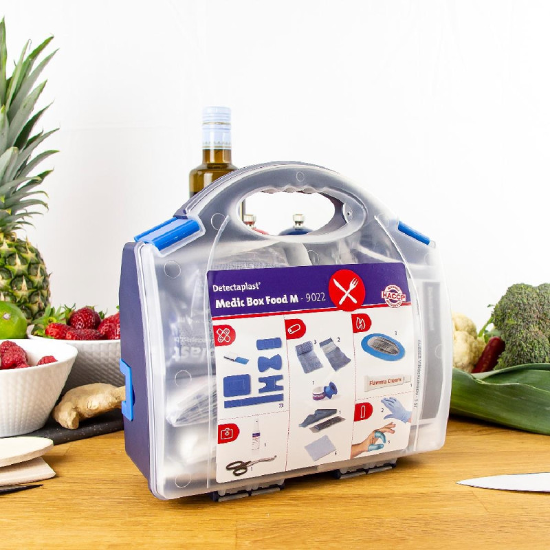 Trousse de premiers soins pour la restauration - DETECTAPLAST
