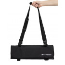 Trousse enroulable en tissu avec sangle noire 11 pièces - DICK