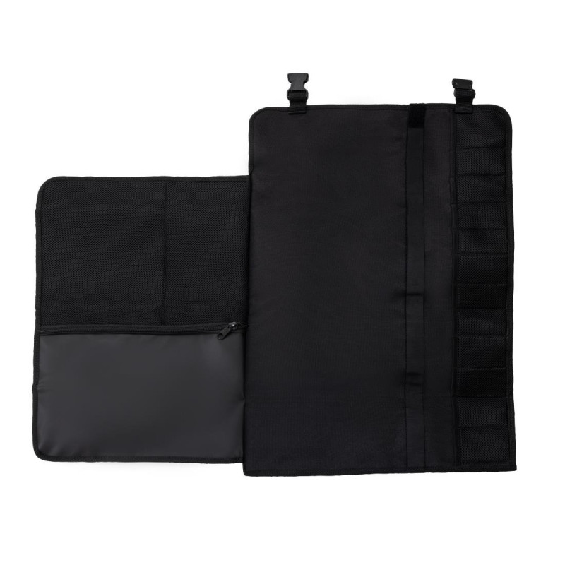 Trousse enroulable en tissu avec sangle noire 11 pièces - DICK