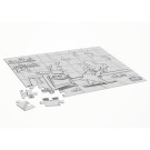 Puzzles à colorier chef (Lot de 25) - DINING KIDS