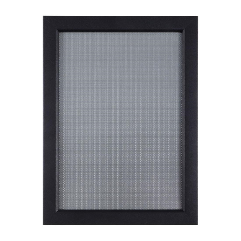Cadre clipsable Europel A4 25mm noir mat - DTM PRIMERA