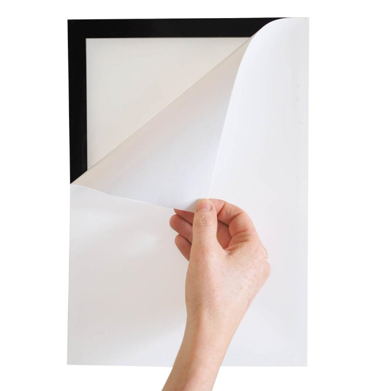Cadres d'affichage autocollants Europel A5 argent (lot de 2) - DTM PRIMERA