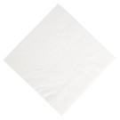 Serviettes déjeuner ouate blanches compostables 400mm (lot de 1000) - DUNI