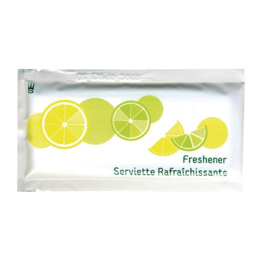 Serviettes rafraîchissantes (lot de 500) - 110 x 185 x 60 mm - EGREEN